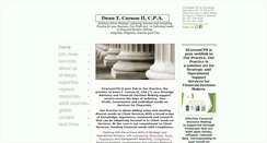 Desktop Screenshot of dcarsoncpa.com